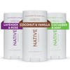 Native Desodorante – Desodorante natural – Paquete de 3, Classic,