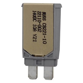 Bussmann CB221-10 Type I ATC Footprint Automotive Circuit Breaker (10 Amp), 1 Pack