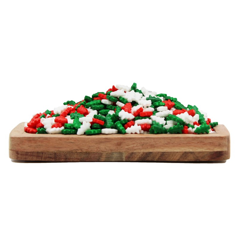Tiny Christmas Tree Shaped Themed Hard Candies 8 Ounce Bag