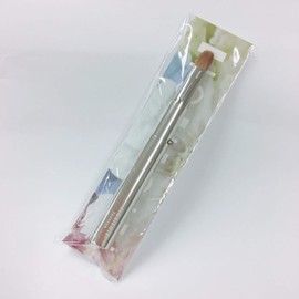 Portable Eyeshadow Brush (Silver/Round)