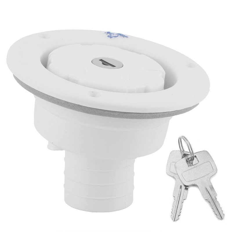 RV Fresh Water Locking Cap,Gravity Freshwater Inlet Locking Leakproof Hatch