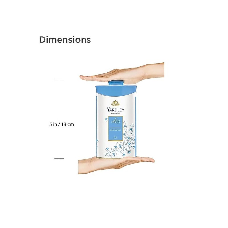 Yardley London Lace Talc - 100g