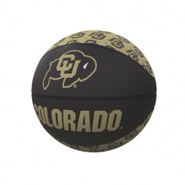 Colorado Buffaloes Repeating Logo Mini-Size Rubber Basketball