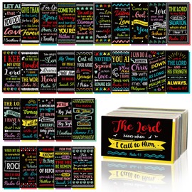 Estune 230 Pcs Bible Verse Cards with Full Scripture Bulk Mini Prayer Cards Women Men with Assorted Motivational Inspirational Gospels Quote Bulk for Friend Religious Christian Gift(Vivid Style)