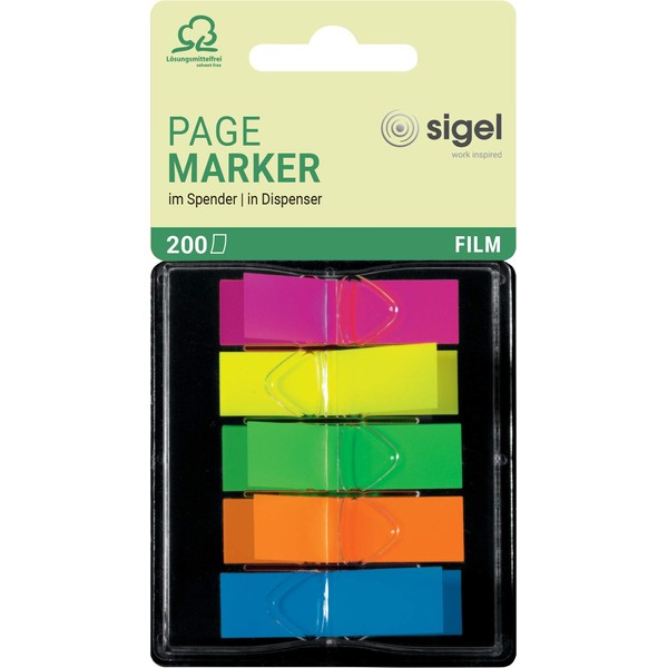 Sigel HN489 Z-Marker, Film, strip-size:12x45 mm, 200 sheets, 5x mini