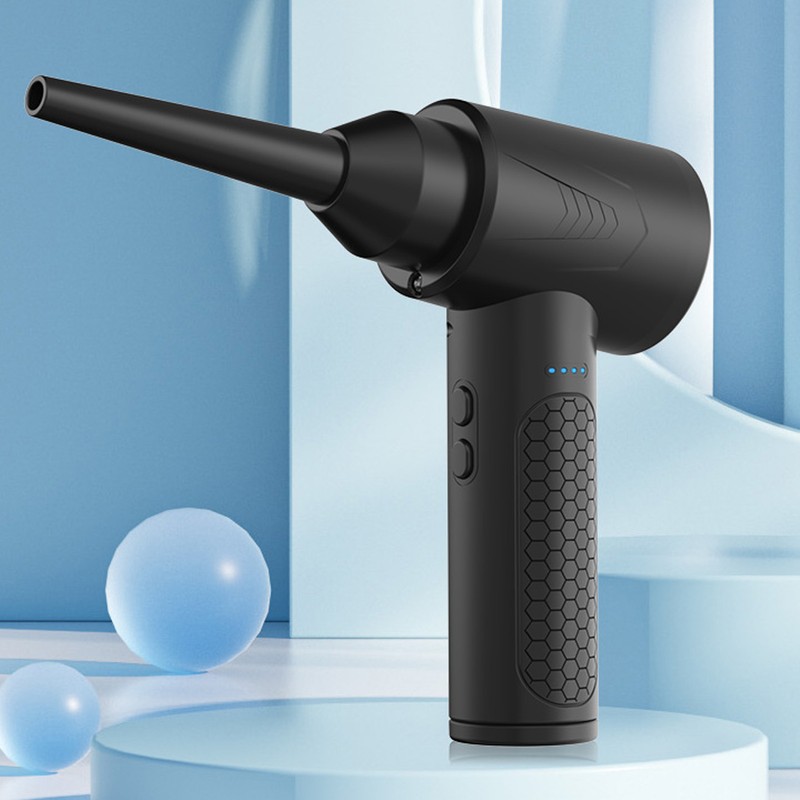 Electric Air Duster Multifunctional 3 Speed Adjustable 6000mAh 55000RPM Cordless