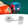 Billiard Cue Chalk Holder Metal Retractable Pocket Pool Cue Chalk