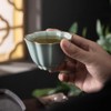 Apingjenz Tea Cup, Chinese Famous Ru Kiln Teacup, Ru Porcelain
