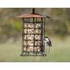 Songbird Essentials Copper Roof Suet Log Feeder