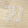 110 PCS Plastic Curtain Hooks – Glider Hooks for Curtain