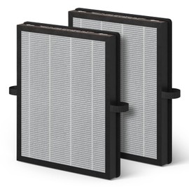 Fil-fresh 2-Pack MK04 Replacement Filter, Compatible with AROEVE MK04 MG04JH Air Purifier, 4-in-1 H13 True HEPA & Activated Carbon, Replace MK04LX, Smoke Removal Version
