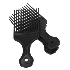 Healvian 3pcs Wide Tooth Styling Comb for Black Hair Detangle Curly Hair Rake Comb Slick Brush