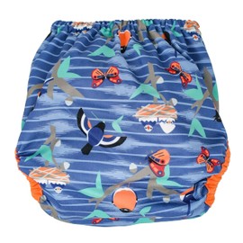 Close Twilight Garden Collection Reusable Nappy Cover with Snap Fastening - Birth to Potty