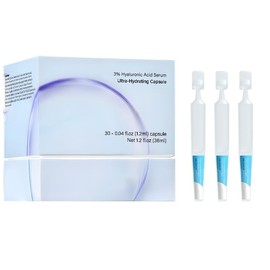 Sérum Facial De Ácido Hialurónico Al 3%, Sérum Antiedad Ultra Hidratante Para Piel Seca Y Sensible, Previo Al Maquillaje, Serum Facial Reafirmante Para Líneas De Expresión Y Arrugas, 30 Viales