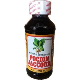 Pocion Jaccoud Kola Nut Elixir, 4 Fl Oz/Pack of 1 - for Vitality & Digestive Wellness