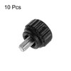 sourcing map 10pcs Knurled Clamping Knobs Thumb Screws M4 x