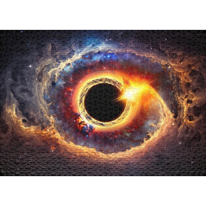 Ulmer Puzzleschmiede - Space puzzle 1000 pieces "Black Hole" -