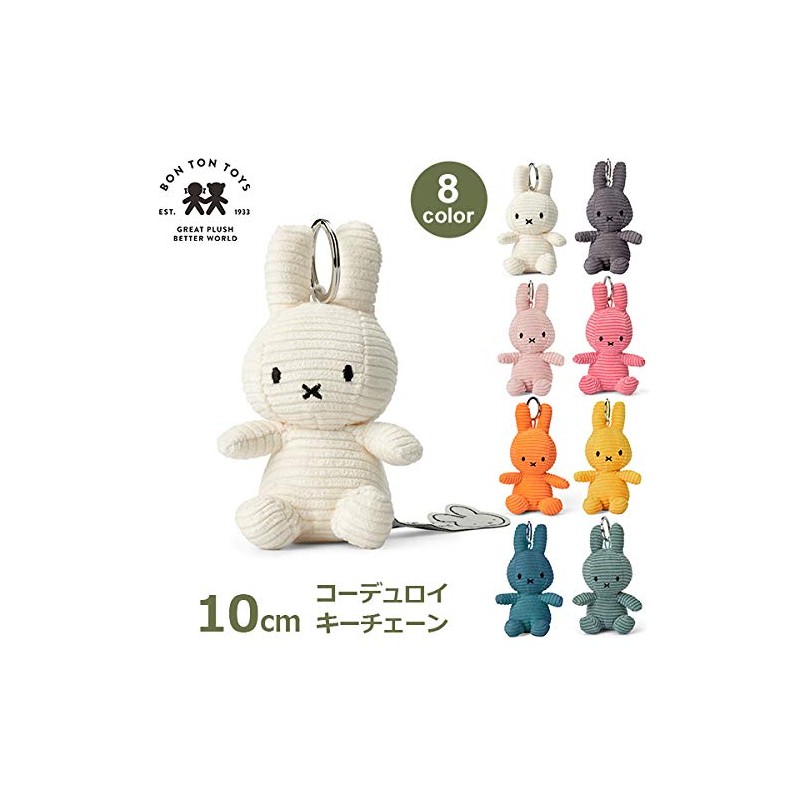 Marks International BON TON Toys Corduroimuffy Key Chain, 3.9 inches
