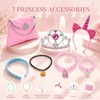 Meland Princess Dress Up Trunk for Girls 3-8, Toys Gift