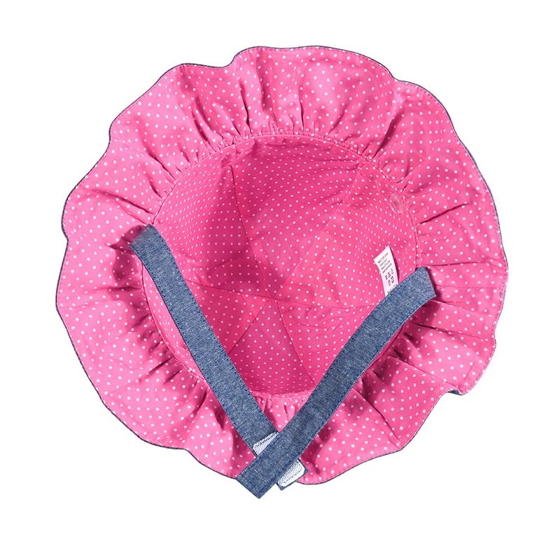 Huixiang - Sombrero de algodón para bebé, Transpirable, Plegable, 50