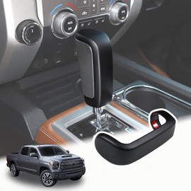 LLKUANG Center Console Gear Shift Head Cover Trim FIt for Toyota Tundra 2014-2021 Car Accessories (Matte Black)