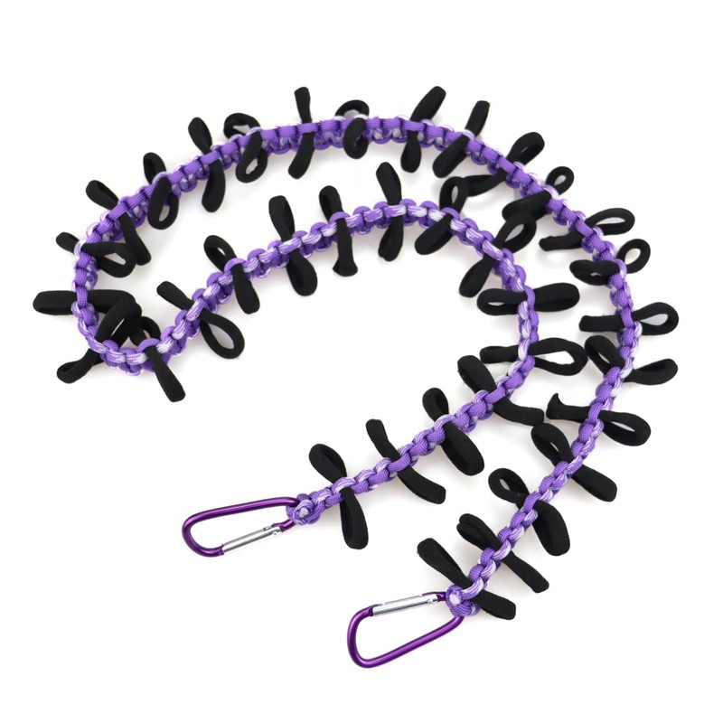 Paracord Rubber Duck Holder with Adjustable Buckle for Jeep Owners