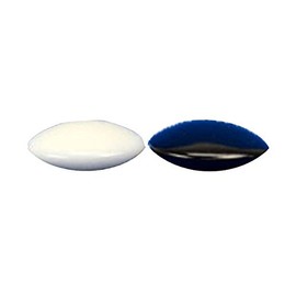 Gomoku Go-stone for Joju and Gomoku (75 White / 75 Black Pieces), Plastic Gostone, Camellia (Thickness Approx. 0.2 inches (6 mm) *Shogoya Mini Camellia Oil Included