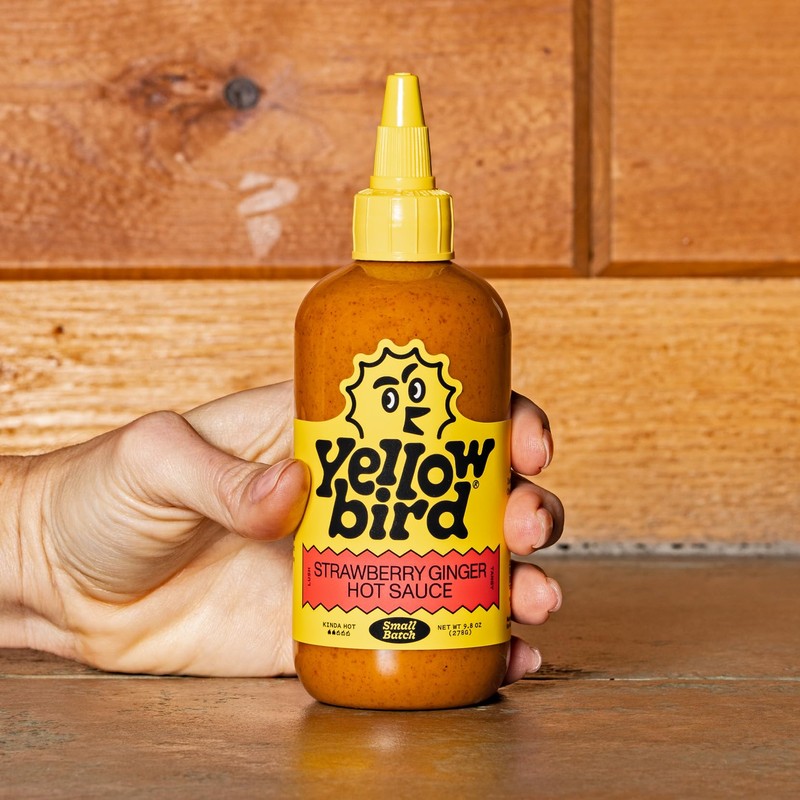 Yellowbird® Small Batch Strawberry Ginger Hot Sauce 9.8 oz. Pantry