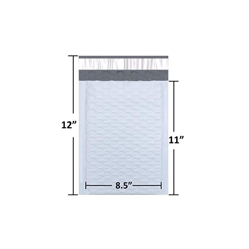 Sales4Less #2 Poly Bubble Mailers 8.5X12 Inches Padded Envelope Mailer