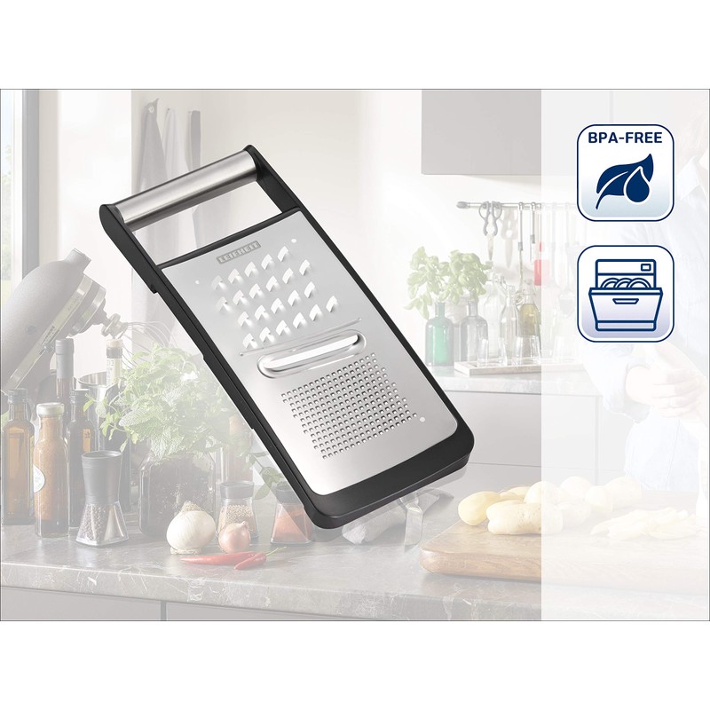 Leifheit Micro Cut Proline Universal Slicer, Silver/Black