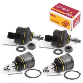 METRIX PREMIUM CHASSIS PARTS Front Upper & Lower Ball Joint Set for Acura Integra Civic del Sol Honda CR-V