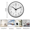 Gentpovth 8 Inch 20 cm Wall Clock, No Ticking Noise,