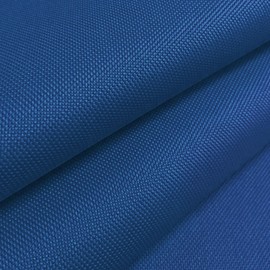 Waterproof Canvas Fabric by The Yard 58inch 600D Upholstery Material Cordura Polyester Fabric Outdoor Water Resistant Fabric for Sewing Chair Patio Cushion Purse Bag Interior, 1 Yard Ocean Blue