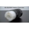 AC WORKS® 50A 125/250V 4-Prong NEMA SS2-50R Locking Female Connector