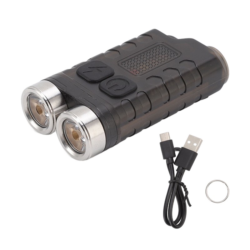 V3 Mini Keychain Flashlight USB Rechargeable Small Flashlight Outdoor Waterproof
