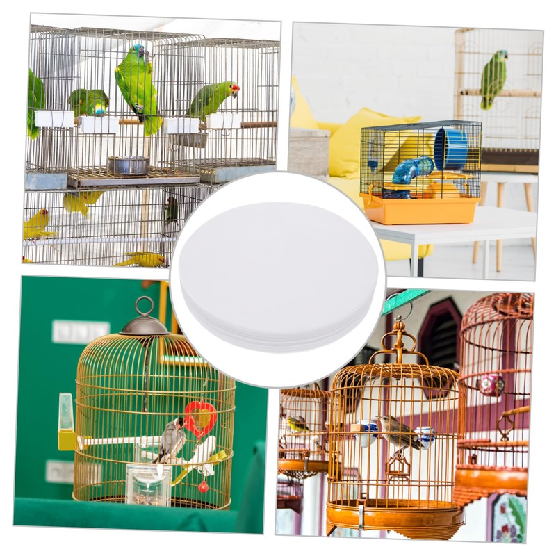 SUPVOX Birdcage Paper Pads Birdcage Sheets for Parrot Liner Papers
