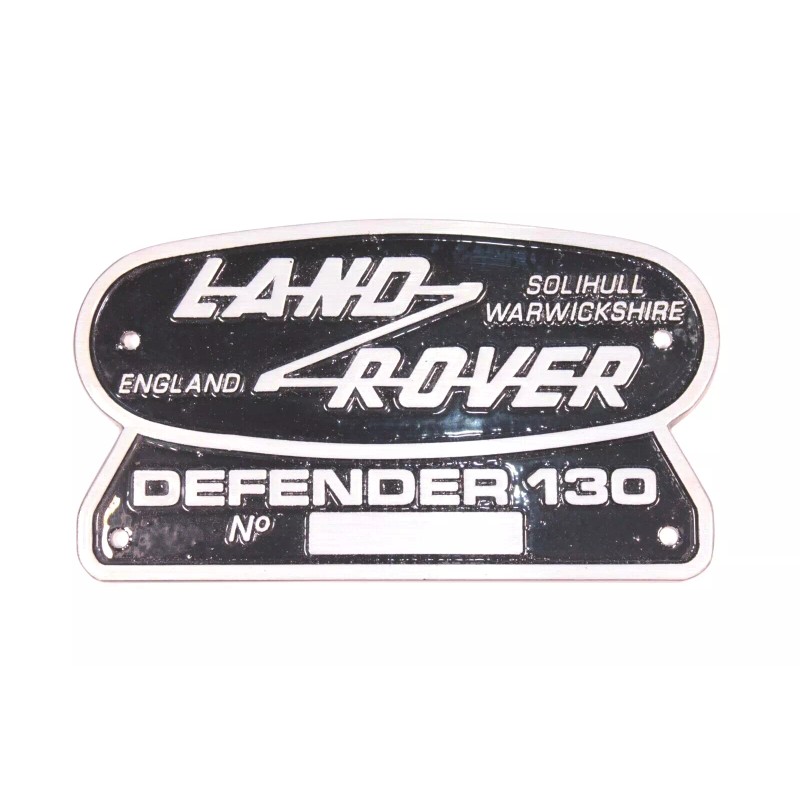 Falon ALUMINIUM SOLID DIE-CAST "LAND ROVER DEFENDER 130 SOLIHULL WARWICKSHIRE"