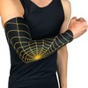 Joint Care Spider Arm Sleeve (Set of 2) White/Black Band / M 2ea