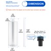 Updated Soap Dispenser Bottle for Kitchen Sink Replacement - 500ML/17oz