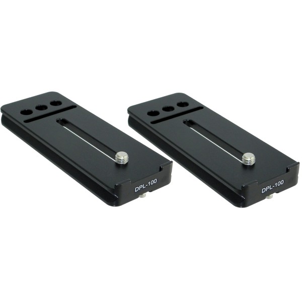 2 Pack Desmond DPL-100 100mm QR Lens Plate Quick Release