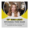 Koah SOL Sphere 19-inch 55 Watt Dimmable Ring Light Kit