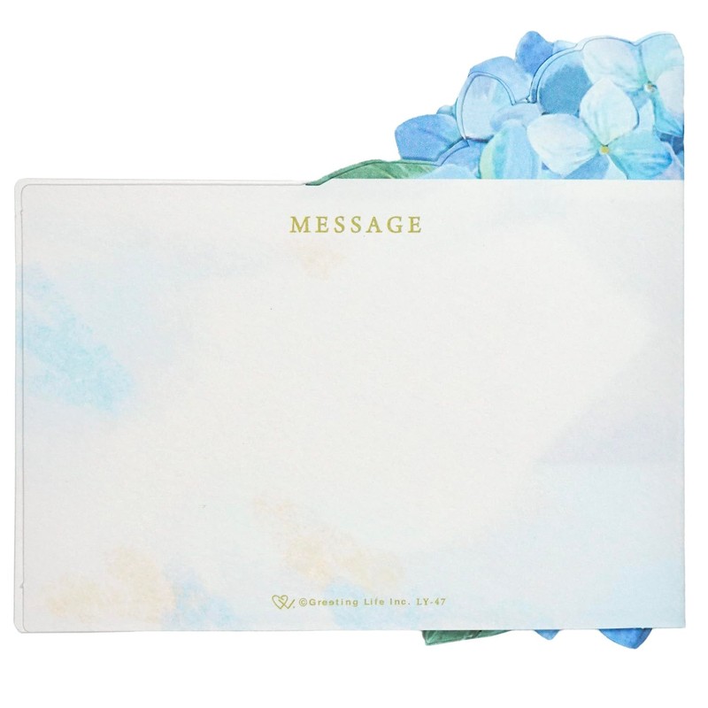 Greeting Life Summer Early Summer Rainy Season Card Flower Pop