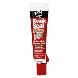Dap 18546 5.5 Oz Kwik Seal Plus Kitchen & Bath Adhesive Caulk w/Micro