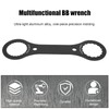 VBESTLIFE Bicycle Open-End Wrench, Bicycle Key Disassembly Tool Fit for