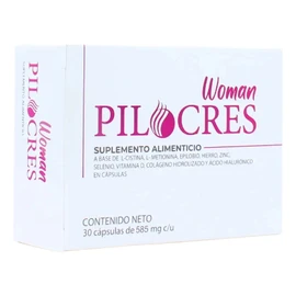 Pilocres Woman Suplemento Alimenticio 30 Capsulas Sin Sabor