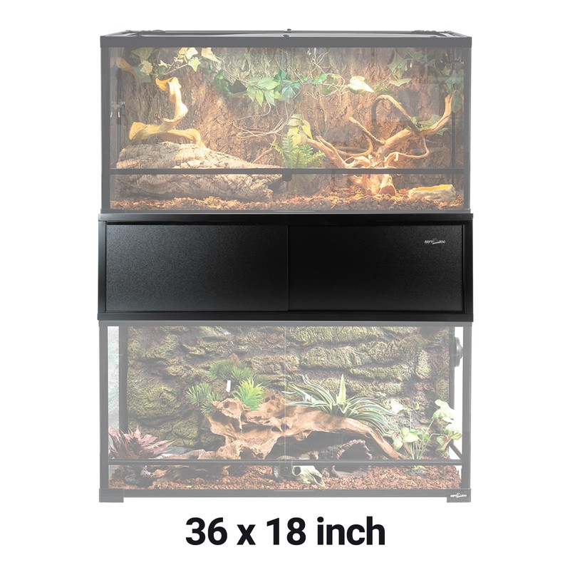 Reptiles Terrarium Stackers,36" L x 18" W Space Saving Stacker