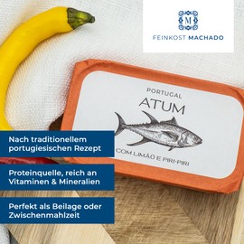 Feinkost Machado - Tuna in Lemon and Piri Piri Set of 3