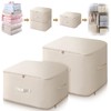 FIVAVA Space-saving compressing organiser, storage for duvets, clothes storage, storage