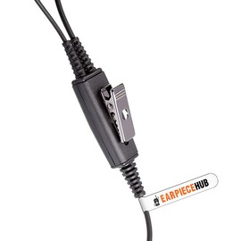 Double PTT Microphone Earpiece Headset compatible with 1 Pin Motorola Talkabout TLKR-T60 T61 T62 T80 T81 T82 T-92 H2O T80 Extreme T82 Two Way Radio