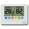 CRECEL CR-1500W Thermometer/Hygrometer, Digital Portable, White